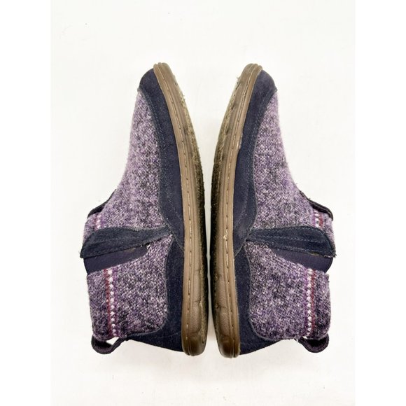 Acorn Women's Purple Bootie Ankle Height Slipper with Cloud Cushion® Comfort 7 - Picture 7 of 11